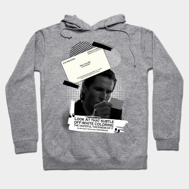 Paul Allen's Business Card Hoodie by Meta Cortex